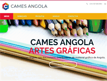 Tablet Screenshot of camesangola.com